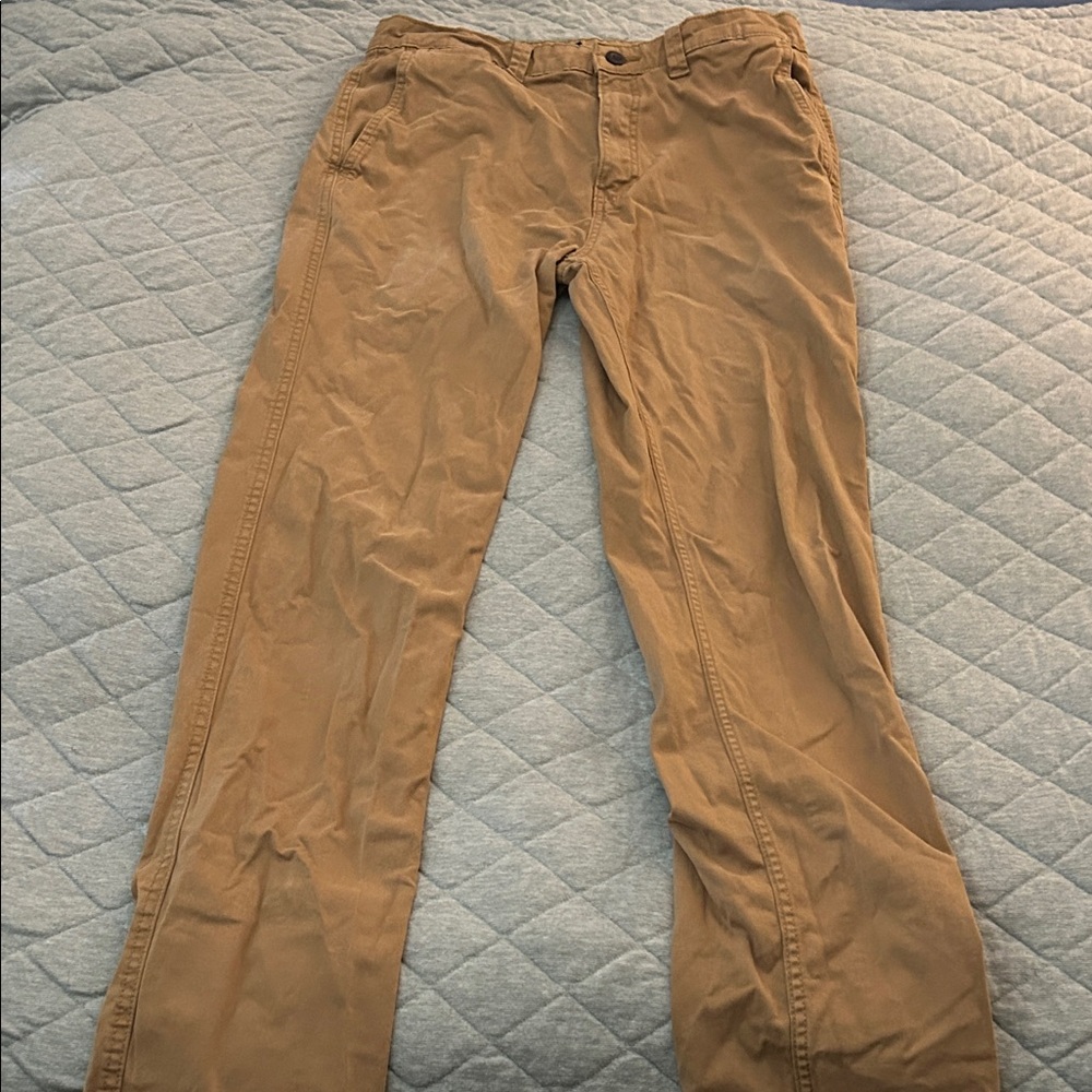 George Men's Khaki Chinos